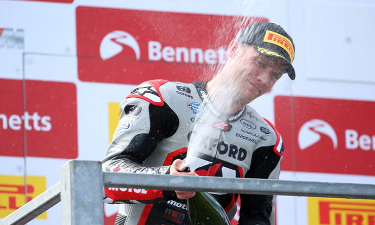 Race strategy change pays off for Bridewell